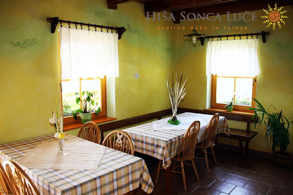 Guest House Hisa Sonca Luče Εξωτερικό φωτογραφία